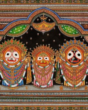 Pattachitra painting - Keshab - 03