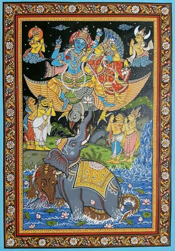 Pattachitra painting - Keshab - 04