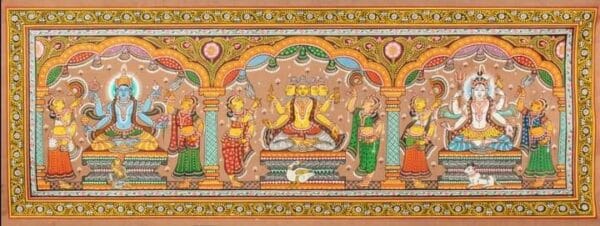 Pattachitra painting - Keshab - 05