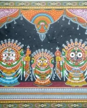 Pattachitra painting - Tapaswini - 02