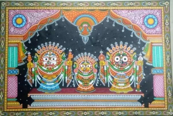 Pattachitra painting - Tapaswini - 02