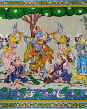 Pattachitra painting - Tapaswini - 03