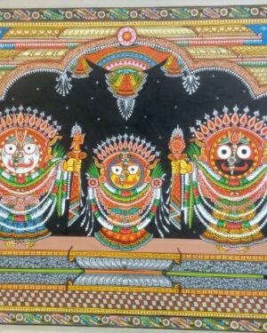 Pattachitra painting - Tapaswini - 04