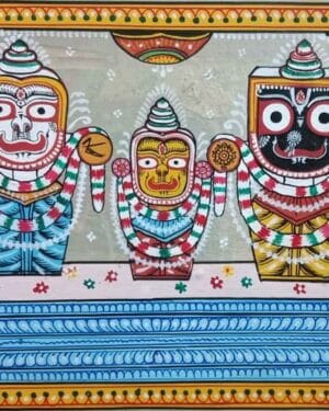 Pattachitra painting - Tapaswini - 06