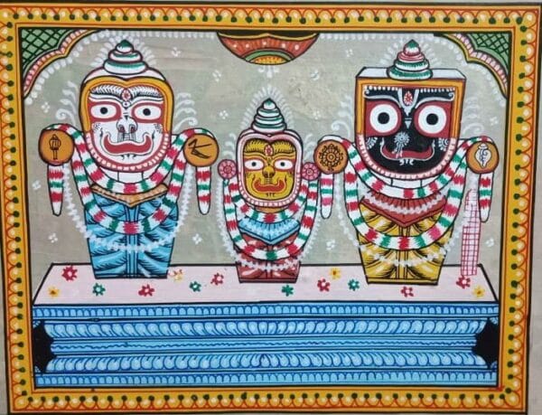 Pattachitra painting - Tapaswini - 06