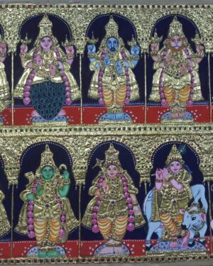 Tanjore Painting Rama Sriram 03