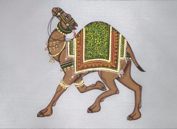 Rajasthani Miniature Painting #4 (3.5" x 5.5")