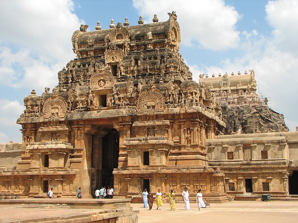 Brihadeeswarar Temple in Tanjore, India