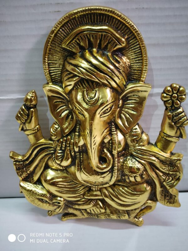 Shree Ganesh #5 - Indian Handicraft (8")