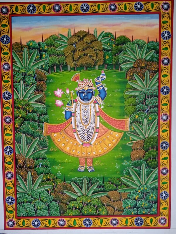 Pichwai painting - International Indian Folk Art Gallery