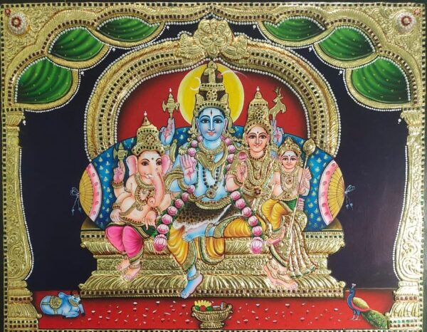 Tanjore Painting Shanmugasundaram 01