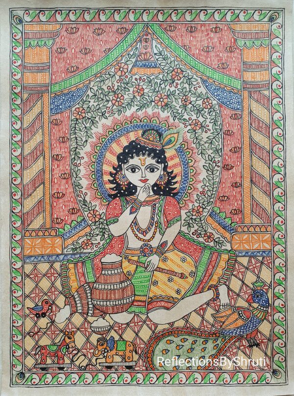 Krishna Leela (11" x 15")