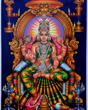 Sri Bhuvaneshwari - Indian Art - Akila - 02