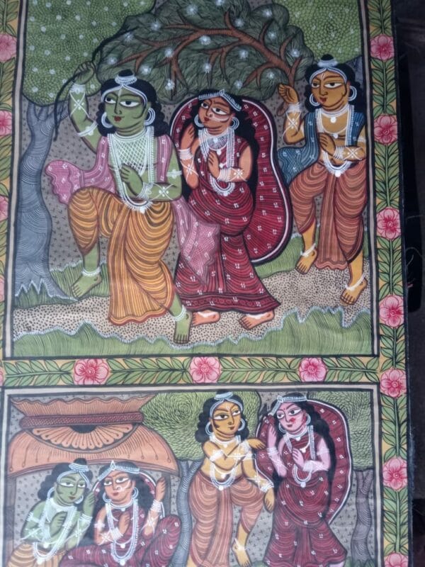 Ramayan - Pattachitra painting - Rahim Chitrakar - 08