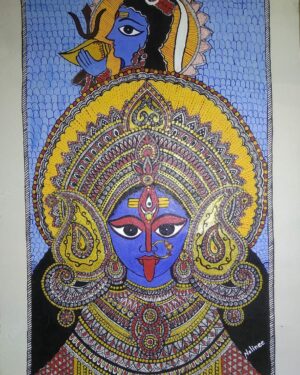 Maa Kali - Madhubani - Nalinee - 03