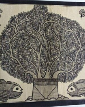 Tree of Life - Madhubani painting - Rakesh Paswan - 18