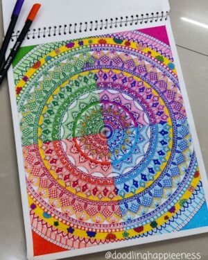 Mandala art - Shruti - 07