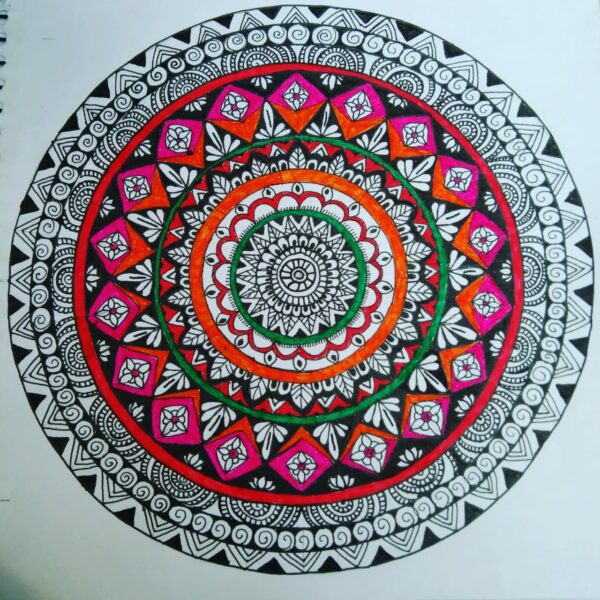 Mandala painting - Alka Purohit - 01