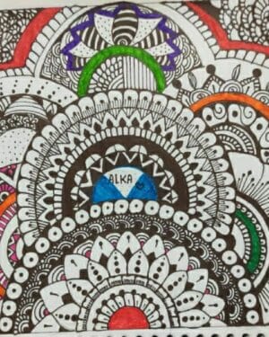 Mandala painting - Alka Purohit - 08