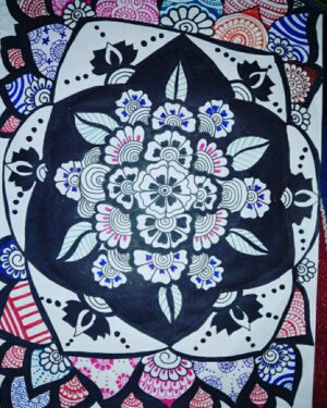 Mandala painting - Alka Purohit - 09