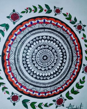 Mandala painting - Alka Purohit - 10