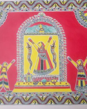 Manasa Devi - Manjusha painting - Aman Sagar - 02