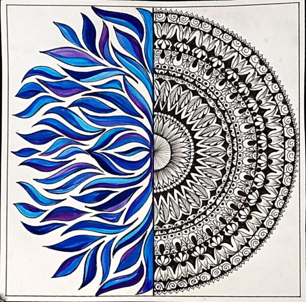 Indian Art - mandala art - geetanjali - 57