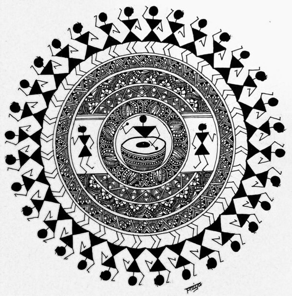 WARLI MANDALA