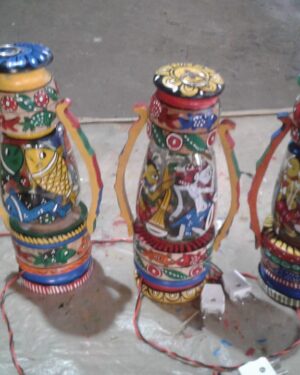 Handpainted lanterns - Indian Handicraft - Anur Chitrakar - 02