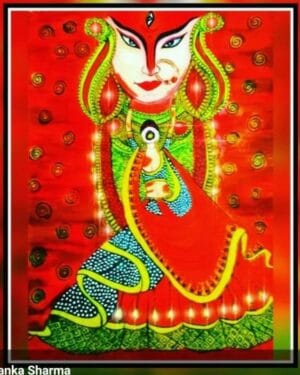 Devi Maa - Indian art - Priyanka - 04