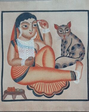 Kalighat painting - Bapi Chitrakar - 09