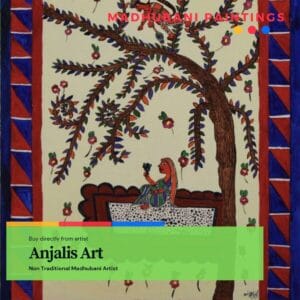 Madhubani Painting Anjali Art