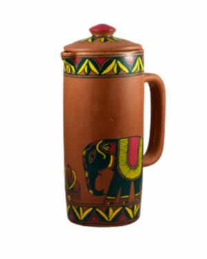 Water Jug - Manjusha painting - Indian handicraft - Pankhuri - 01