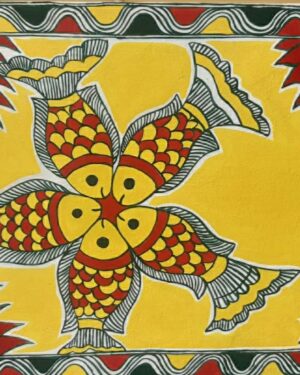 Fishes - Manjusha painting - Pankhuri - 04