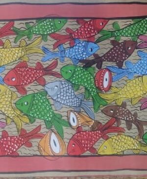 Fish Marriage - Pattachitra - Gura Chitrakar - 02