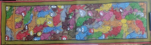 FIsh Marriage - Pattachitra - Gura Chitrakar - 03