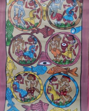 Tribal art - Pattachitra painting - Mamata Chitrakar - 02