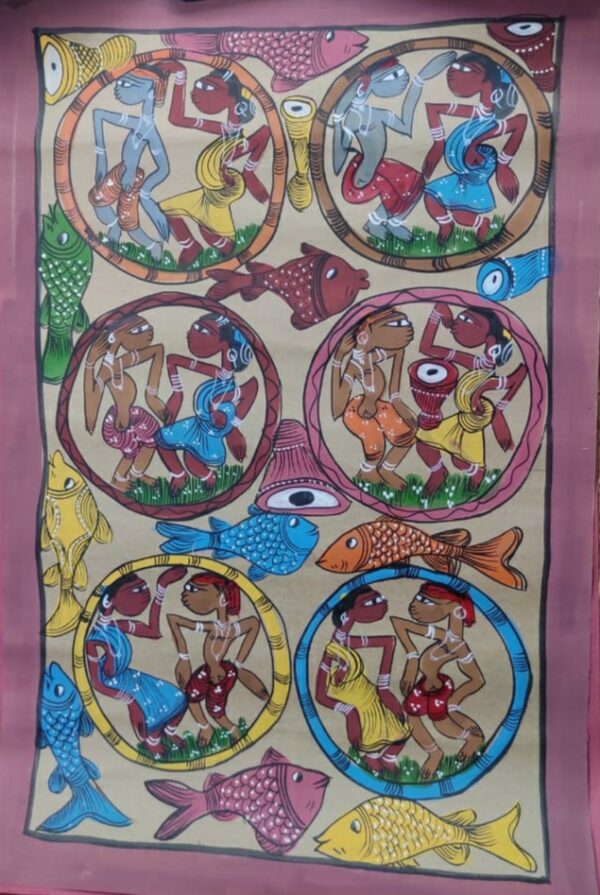 Tribal art - Pattachitra painting - Mamata Chitrakar - 02