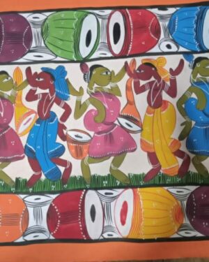 Tribal Dance - Pattachitra - Ahed Chitrakar -06