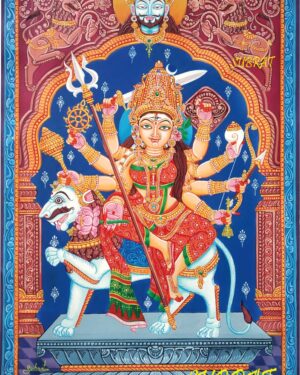 Ashta Bhavani - pattachitra painting - Subrat - 02