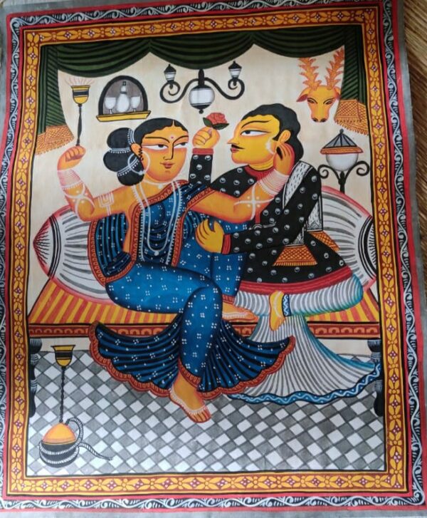 Babu Culture Kalighat Painting Susovan Chitrakar 03