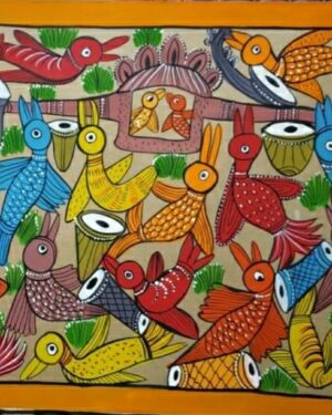 Bird Marriage Patua Art Sakina Chitrakar 11