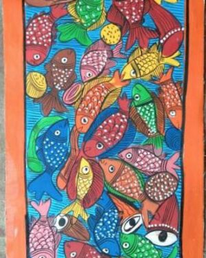 Fish Marriage Patua Art Yarul Chitrakar 08