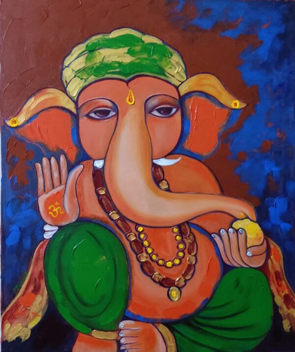 Ganesha - Indian Art - Monika - 03