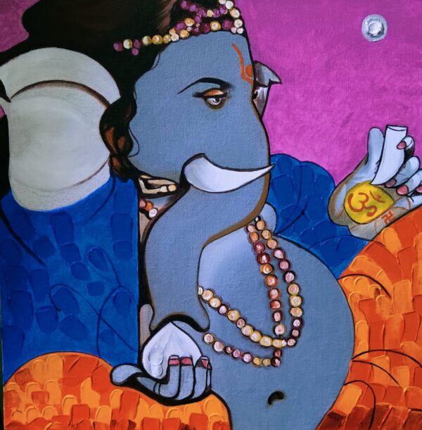 Ganesha - Indian Art - Monika - 07