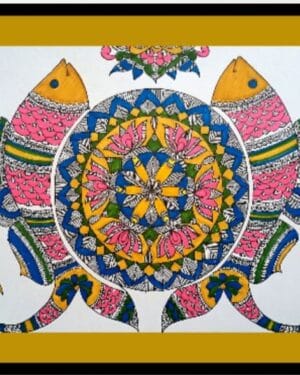 Madhubani painting - geetanjali - 05