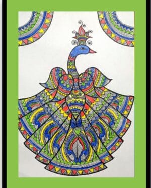 Madhubani painting - geetanjali - 09