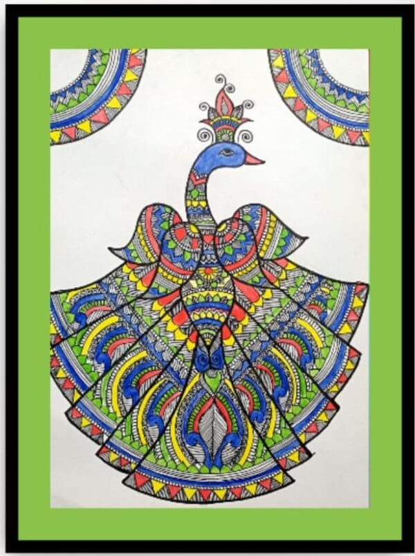 Madhubani painting - geetanjali - 09