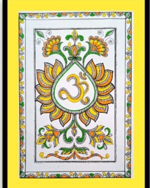 Madhubani painting - geetanjali - 10