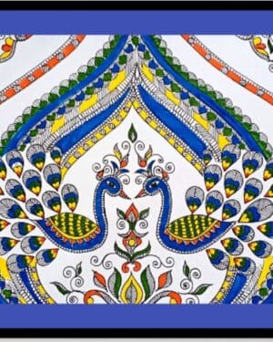 Madhubani painting - geetanjali - 11